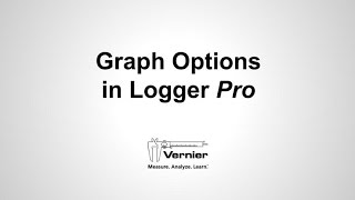 Graph Options in Logger Pro [upl. by Surdna419]