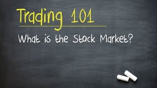 Trading 101 What is the Stock Market [upl. by Marjory703]