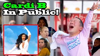 CARDI B  Up WAP I like it Bodak Yellow  DANCE IN PUBLIC [upl. by Meara]