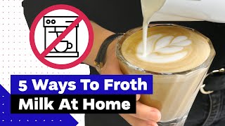 How To Froth Milk At Home Best Milk Frothers Review [upl. by Ibur408]