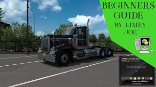 American Truck Simulator Beginners Guide [upl. by Enirhtak303]