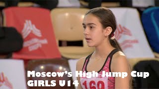 Moscows Indoor High Jump Cup Girls U14 2021 [upl. by Neil]