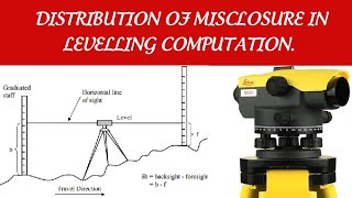 How to Distribute Error In Levelling Computation [upl. by Nunes]