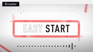 Scarlett  Easy Start Tool  Focusrite [upl. by Bevan887]