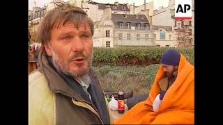 France  Increase Of Homeless In Paris [upl. by Abigale615]