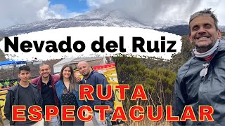 Nevado del Ruiz  Espectacular ruta en Moto  Octubre 2021 [upl. by Eelorac]