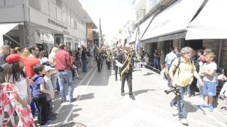 First Brigade  Polish Military March  Messolonghi City  Greece [upl. by Assiren]