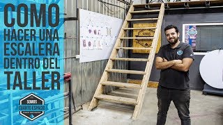 Como hacer una escalera dentro del Taller EP2 [upl. by Yelrehs]