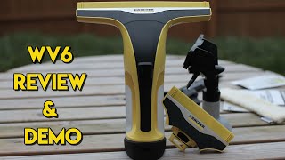 Karcher WV6 Premium Window Vac Review amp Demonstration [upl. by Llennol700]