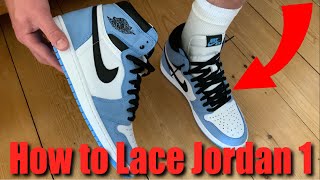 How to Lace Jordan 1  Loosely [upl. by Alyled]