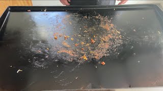 HOW TO CLEAN A BLACKSTONE GRIDDLE [upl. by Repohtsirhc253]