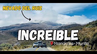 La ruta MAS LINDA de COLOMBIA  MANIZALES MURILLO  Parque Los Nevados [upl. by Eseryt719]