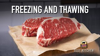 Freezing and Thawing Beef 101  HowTo Tips from a Chef [upl. by Strage]