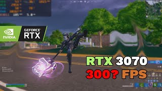 Fortnite Chapter 4 RTX 3070 Ryzen7 3700x Benchmark performance mode [upl. by Alauqahs809]