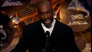 Tupac introduces Kiss at the 1996 Grammy Awards [upl. by Airal]