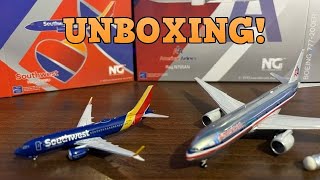 Unboxing 2 NG Model Aircraft [upl. by Ecnerolf722]