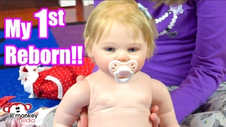 My 1st Reborn Baby Doll Adeline [upl. by Erdnuaed]