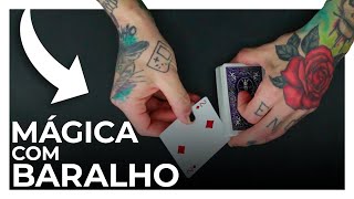 MÁGICA PROFISSIONAL com BARALHO  COMO FAZER  TUTORIAL [upl. by Alin]