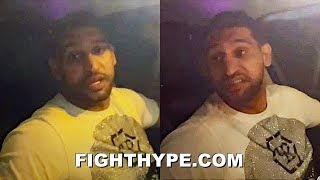 AMIR KHAN CONFIRMS KELL BROOK quotPUT HIM IN HIS PLACEquot TALKS UNDERWAY amp RESPONDS TO CONOR BENN [upl. by Heck180]