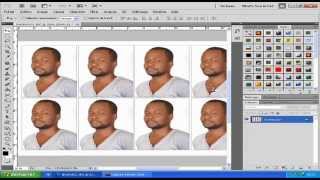 Conception de photos didentité avec Adobe Photoshop [upl. by Nolahp11]