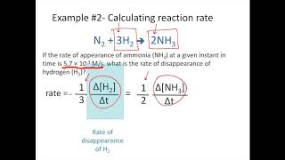 Reaction Rates and Stoichiometry Chemistry Tutorial [upl. by Eornom703]