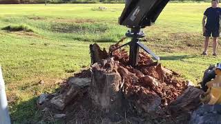 Epic Stump Grinder in Action  The Power [upl. by Oirtemed]