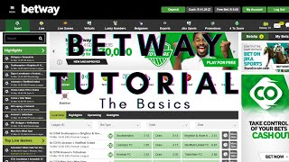 Betway Tutorial How to Deposit Bet and Withdraw [upl. by Dyolf125]