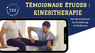 Témoignage études  KINESITHERAPIE [upl. by Alitha467]