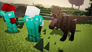 Surviving Dinosaurs in Minecraft [upl. by Udele]