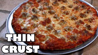 Perfect Chicago ThinCrust Tavern Style Pizza at Home [upl. by Nathalia498]