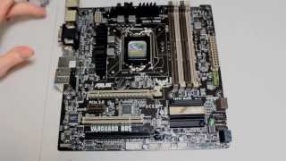 Asus Vanguard TUF Series 1150 MATX Haswell B85 Motherboard [upl. by Nivad]