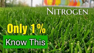 Bet You DONT Know This About Nitrogen Lawn Fertilizers [upl. by Odawa]