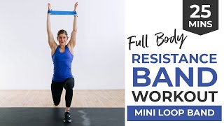 25Minute FULL BODY Resistance Band Workout Strength  HIIT [upl. by Enia]