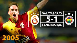 Nostalji Maçlar  Galatasaray 5  1 Fenerbahçe 20042005 Türkiye Kupası Finali 🏆 [upl. by Novak]