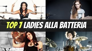 Donne Alla Batteria Top 7 149 [upl. by Lindberg]