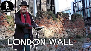 Londons City Wall and Barbican  Rather Splendid Walk [upl. by Aneleasor]