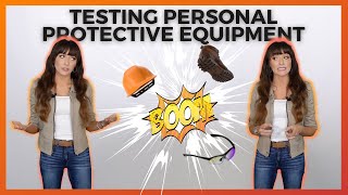 PPE SAFETY VIDEO  Testing common types of PPE [upl. by Cathie]