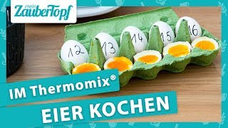 ✨ Eier kochen im Thermomix® Das sind die PERFEKTEN Kochzeiten 🐓 [upl. by Dihaz]