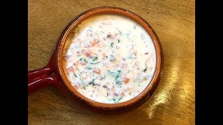 Raita Recipe  Raita for BiryaniPulav  रायता बनाने की विधि  Onion Raita  Onion Raita for Biryani [upl. by Haikezeh]