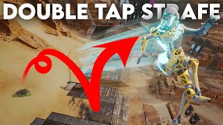 How To Double Tap Strafe On Octane Jump Pad Apex Legends Advanced Movement Guide [upl. by Maxim729]