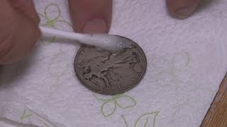 How to Clean a Coin Correctly [upl. by Eeclehc]