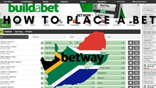 How to bet on Betway South Africa [upl. by Yetak889]