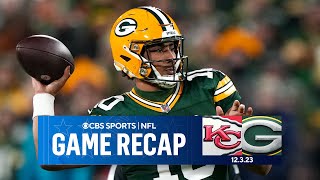 Packers SHOCK Chiefs at Lambeau  Game Recap  CBS Sports [upl. by Nedroj]