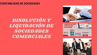 Contabilidad de sociedades Disolución y Liquidación caso práctico [upl. by Fillender]