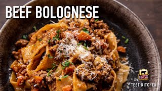 How to Make Classic Beef Bolognese  Ground Beef Recipe [upl. by Cutler92]