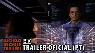 Transcendence  A Revolução Trailer Oficial Dublado 2014 HD [upl. by Refeinnej]