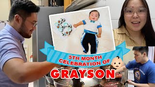 GRAYSON’S 5TH MONTH CELEBRATION 🎉  Maricel TulfoTungol [upl. by Esiom]