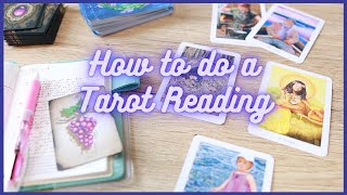 Step by step guide to how to read tarot cards  HOW TO DO A TAROT READING FOR YOURSELF [upl. by Nnednarb593]