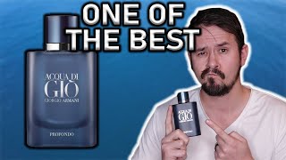 GIORGIO ARMANI ACQUA DI GIO PROFONDO  ONE OF THE BEST NEW FRAGRANCE FLANKERS [upl. by Eidnarb34]