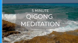 5 Minute Qigong Meditation with Jeffrey Chand [upl. by Aeriela377]